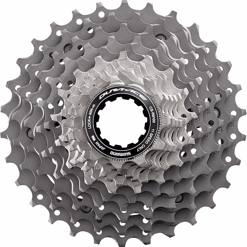 SHIMANO Kassette DURA-ACE CS-R9100 11-fach 11-30Z Kassette - 11-fach Ritzelpaket für Rennrad