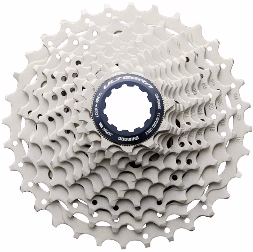SHIMANO Kassette ULTEGRA CS-R8000 11-fach 11-32Z Kassette - 11-fach Abstufung für Straßenrad