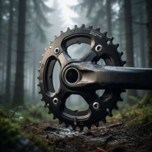 SHIMANO Kettenblatt DEORE FC-M617 36 Zähne - präziser Antrieb für 2x10-fach