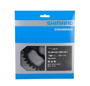 SHIMANO Kettenblatt DEORE XT FC-M8100/8120/8130 36 Zähne - Original Ersatzteil für MTB