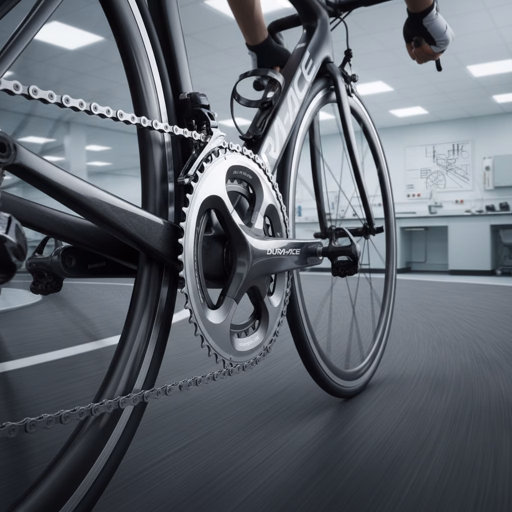 SHIMANO Kettenblatt DURA-ACE FC-7900 52 Zähne Silber - präzise Schaltperformance für Rennräder