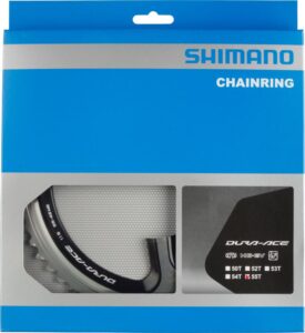 SHIMANO Kettenblatt DURA-ACE FC-9000 55 Zähne Silber/Schwarz - maximale Antriebsperformance