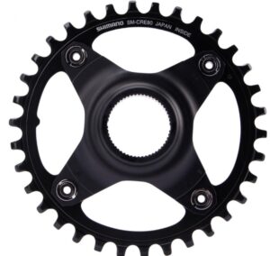 SHIMANO Kettenblatt E8000 SM-CRE80 34Z ohne KSR - effizienter Antrieb für E-MTBs