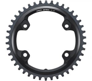 SHIMANO Kettenblatt GRX FC-RX810 42Z Schwarz - Effiziente 1-fach-Performance für Gravel und Road