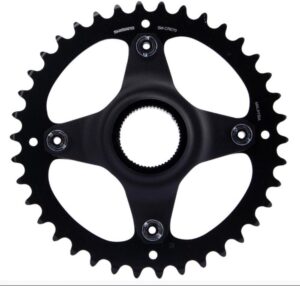 SHIMANO Kettenblatt SM-CRE70 38Z ohne KSR - Effizienter Antrieb für E-Bikes