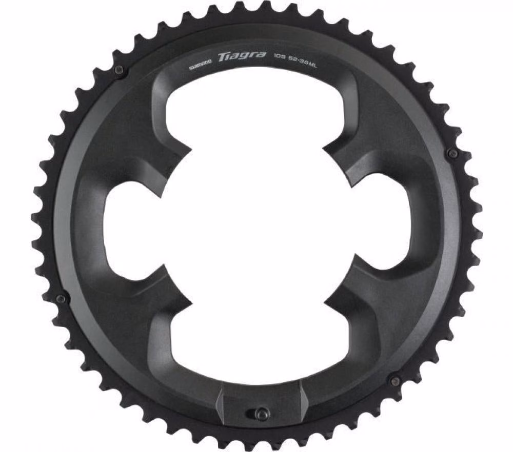 SHIMANO Kettenblatt TIAGRA FC-4700 52 Zähne - präziser Antrieb für Rennrad-Schaltungen