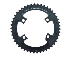 SHIMANO Kettenblatt ULTEGRA FC-R8000 46 Zähne Schwarz - präziser Antrieb für Rennräder