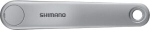 SHIMANO Kurbelarm E-BIKE SYSTEMS FC-E5000 Links - 175mm, Silber