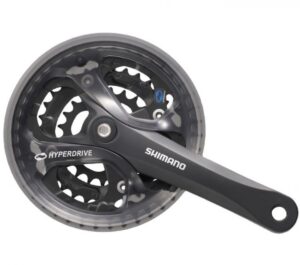 SHIMANO Kurbelgarnitur ACERA FC-M361 7/8-fach 170 mm 42-32-22 Zähne - für Kettenradschaltungen