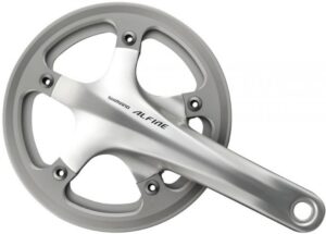SHIMANO Kurbelgarnitur ALFINE FC-S501 - 42 Zähne, silber