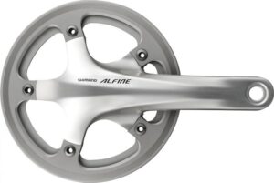 SHIMANO Kurbelgarnitur ALFINE FC-S501 - 45 Zähne - silber