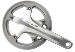 SHIMANO Kurbelgarnitur ALFINE FC-S501 - 45 Zähne, silber
