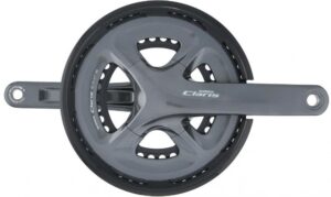 SHIMANO Kurbelgarnitur CLARIS FC-R2000 Kurbelgarnitur - 8-fach, 175 mm, 50-34 Zähne, 34 Zähne