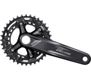 SHIMANO Kurbelgarnitur DEORE FC-M4100 Kurbelgarnitur - 10-fach, 170 mm, 36-26 Zähne, 26 Zähne
