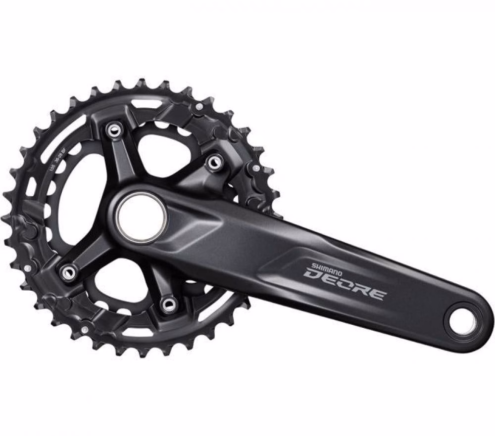 SHIMANO Kurbelgarnitur DEORE FC-M4100 Kurbelgarnitur - 10-fach, 170 mm, 36-26 Zähne, 26 Zähne