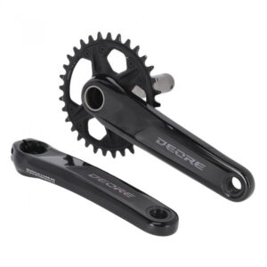 SHIMANO Kurbelgarnitur DEORE FC-M6120 Kurbelgarnitur - 12-fach, 175 mm, 32 Zähne