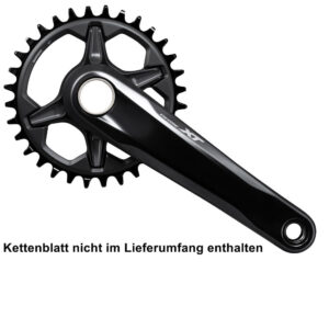 SHIMANO Kurbelgarnitur DEORE XT FC-M8100-1 12-fach 170 mm - 8100-1, 12-fach, 170 mm