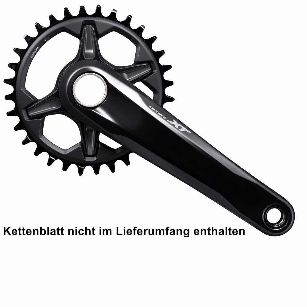 SHIMANO Kurbelgarnitur DEORE XT FC-M8100-1 12-fach 170 mm - 8100-1, 12-fach, 170 mm