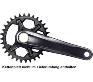 SHIMANO Kurbelgarnitur DEORE XT FC-M8120-1 12-fach 170 mm - 8120-1, 12-fach, 170 mm