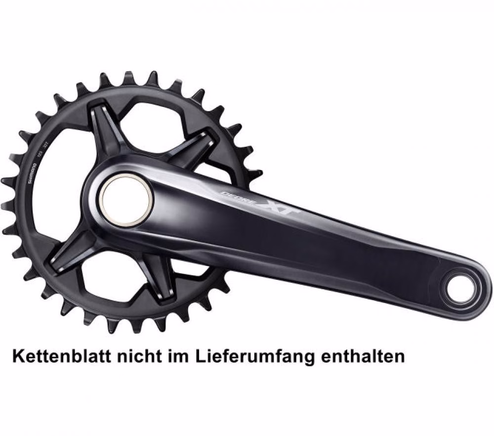 SHIMANO Kurbelgarnitur DEORE XT FC-M8120-1 12-fach 170 mm - 8120-1, 12-fach, 170 mm