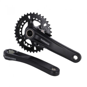 SHIMANO Kurbelgarnitur FC-MT610 12-fach Kurbelgarnitur - 12-fach, 175 mm, 36-26 Zähne, 26 Zähne