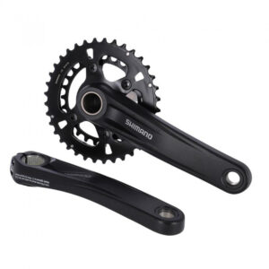 SHIMANO Kurbelgarnitur FC-MT610 12-fach Kurbelgarnitur - 12-fach, 175 mm, 36-26 Zähne, 26 Zähne