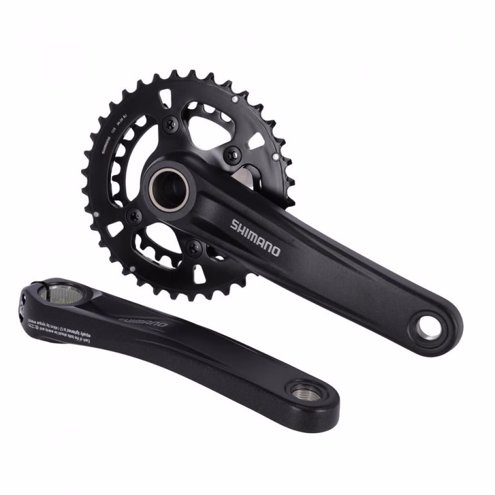 SHIMANO Kurbelgarnitur FC-MT610 12-fach Kurbelgarnitur - 12-fach, 175 mm, 36-26 Zähne, 26 Zähne