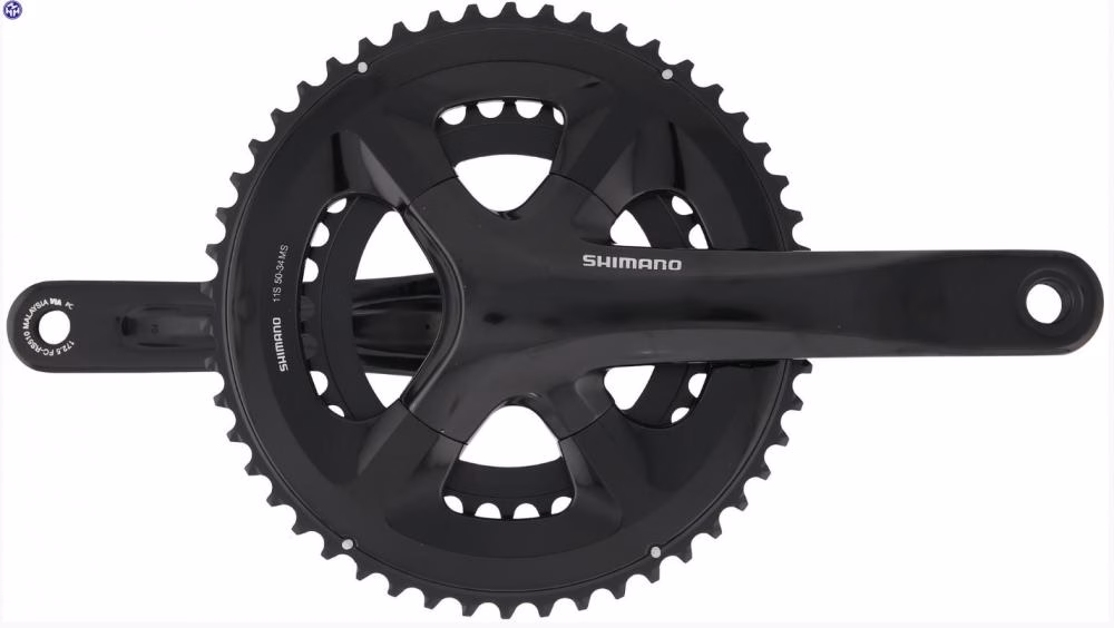 SHIMANO Kurbelgarnitur FC-RS510 11-fach Kurbelgarnitur - 11-fach, 172,5 mm, 50-34 Zähne, 34 Zähne