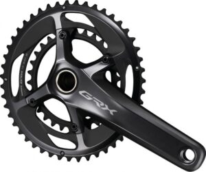 SHIMANO Kurbelgarnitur GRX FC-RX810-2 Kurbelgarnitur - 810-2, 11-fach, 172,5 mm, 48-31 Zähne, 31 Zähne