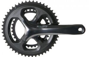 SHIMANO Kurbelgarnitur TIAGRA FC-4700 Kurbelgarnitur - 10-fach, 172,, 5 mm, 48-34 Zähne, 34 Zähne, Grau