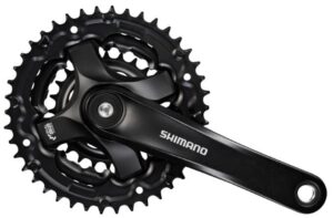 SHIMANO Kurbelgarnitur TOURNEY FC-TY501 Kurbelgarnitur - 6-fach, 7-fach, 8-fach, 170 mm, 42-34, 24 Zähne