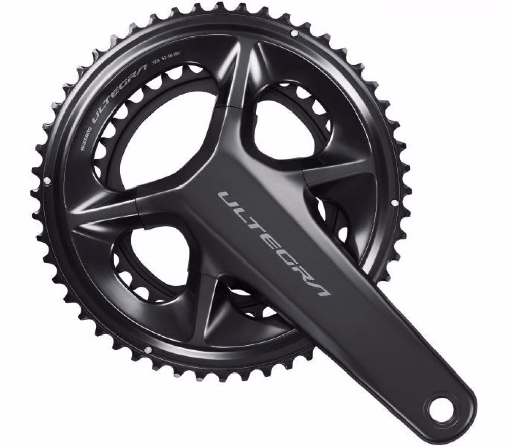 SHIMANO Kurbelgarnitur ULTEGRA FC-R8100 Kurbelgarnitur - 172,5 mm, 52-36 Zähne, 36 Zähne