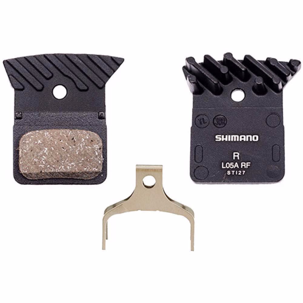 SHIMANO L05A-RF Resin Bremsbeläge mit Kühlrippen, 1 Paar
