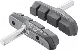 Shimano M65T Bremsschuh-Satz für Cantileverbremsen - zuverlässige Bremsleistung im Gelände - Bremsbelaege