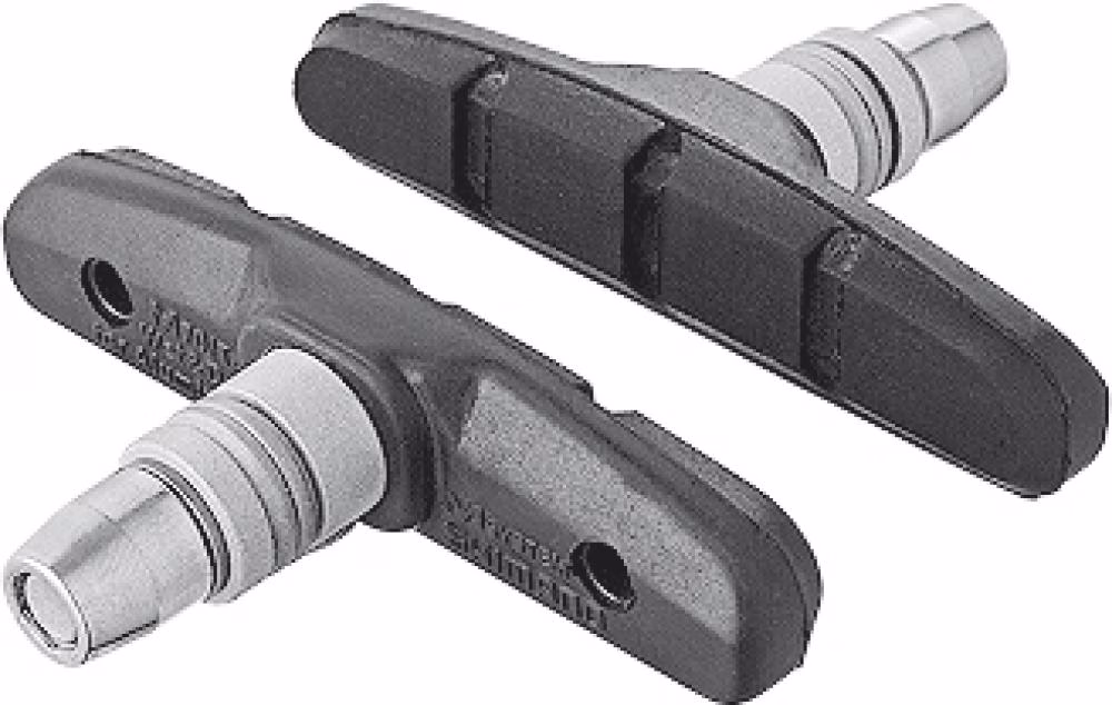 Shimano M70T4 V-Brake Bremsschuhe 70 mm für Aluminiumfelgen
