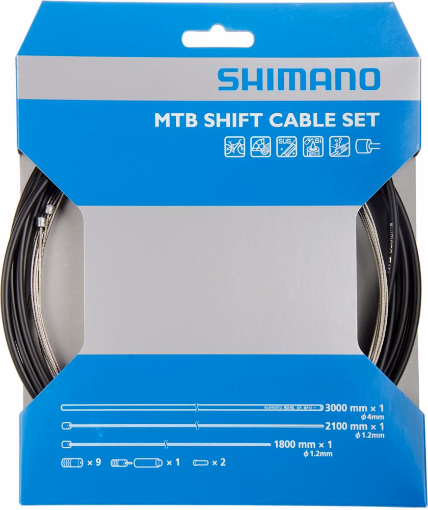SHIMANO MTB Schaltzug-Set Edelstahl OT-SP41 3000 mm