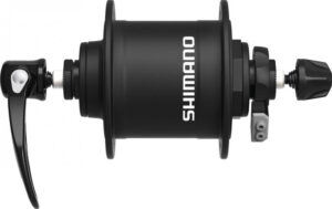 SHIMANO Nabendynamo ALIVIO DH-T4000-1N Felgenbremse Nabendynamo - 6 Volt 1,5 Watt schwarz 32 Loch
