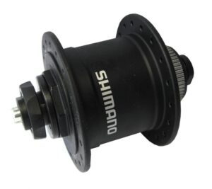 SHIMANO Nabendynamo ALIVIO DH-T4050-1D Nabendynamo - 6 Volt 1,5 Watt für Scheibenbremse 36 Loch Center-Lock