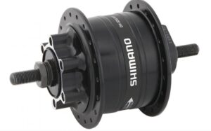 SHIMANO Nabendynamo DH-3D32 6 Volt 3 Watt 36 Loch 6-Loch Schwarz Mutterntyp