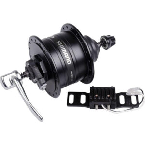 SHIMANO Nabendynamo DH-3D37 6 Volt/3 Watt 36 Loch Center-Lock Schwarz