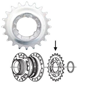 SHIMANO NEXUS Ritzel 21 Zähne - Ersatzritzel für Nabenschaltung