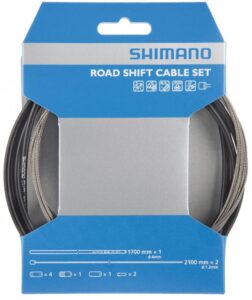 SHIMANO OT-SP41 Road Schaltzugset Edelstahl 1700 mm schwarz