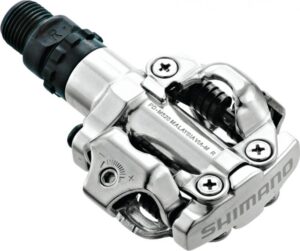 SHIMANO Pedal PD-M520 Pedal - Silber, SPD-System für MTB und Trekking