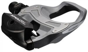 SHIMANO Pedal PD-R550 SPD-SL Pedal - Graues SPD-SL Rennradpedal für Klickschuhe