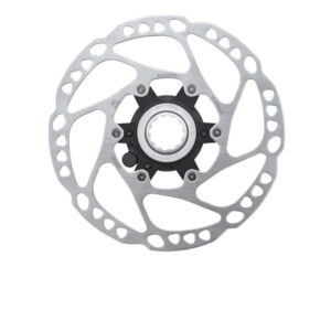 Shimano RT-EM600 180 mm silber - leistungsstarke Bremsscheibe für E?Bike & MTB