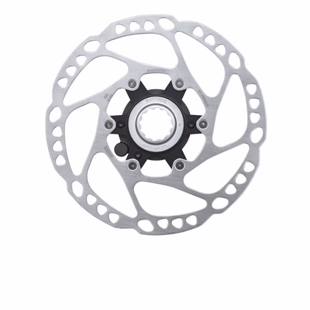 Shimano RT-EM600 180 mm silber - leistungsstarke Bremsscheibe für E?Bike & MTB
