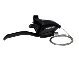 SHIMANO Schalt-/Bremshebel ST-EF500 8-fach Rechts 4 Finger - 8-fach, Schwarz