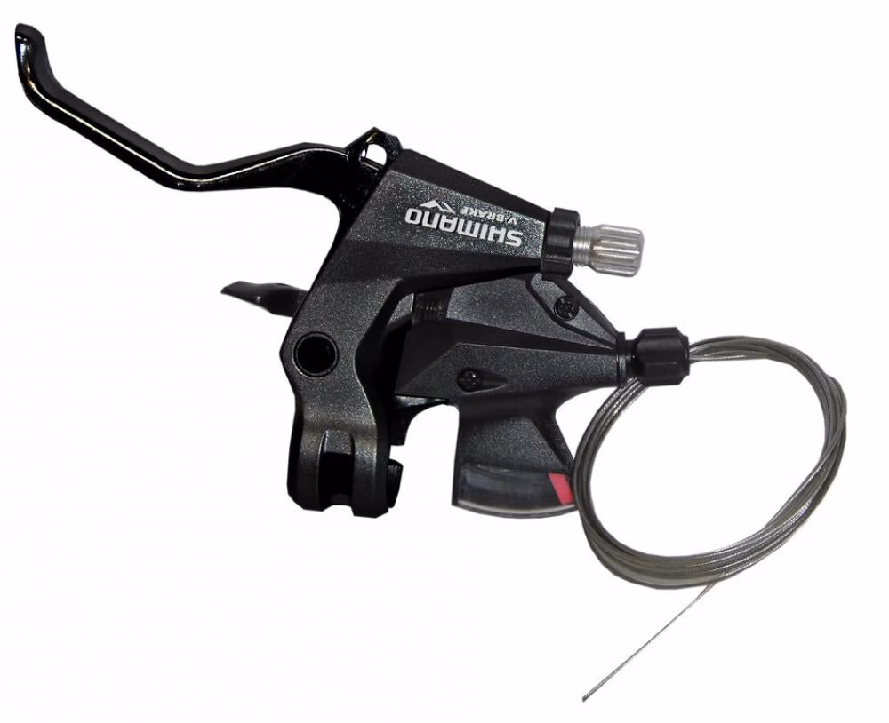 SHIMANO Schalt-/Bremshebel ST-M310 3-fach Links 2 Finger - 3-fach, Schwarz