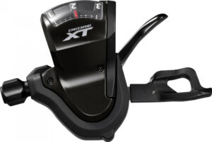 SHIMANO Schalthebel DEORE XT Trekking SL-T8000 3-fach Links Schelle - für Dreifach-Kurbeln