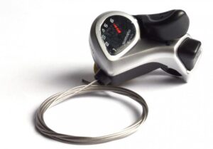 SHIMANO Schalthebel TOURNEY SL-TX50 - 6-fach Daumenschalter für Fahrrad MTB - Schaltbremshebel